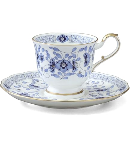 ミントン　ハドンホール　ブルー　ティーカップ＆ソーサー　ペア MINTON 英国製イギリス ミントン Minton 200周年記念